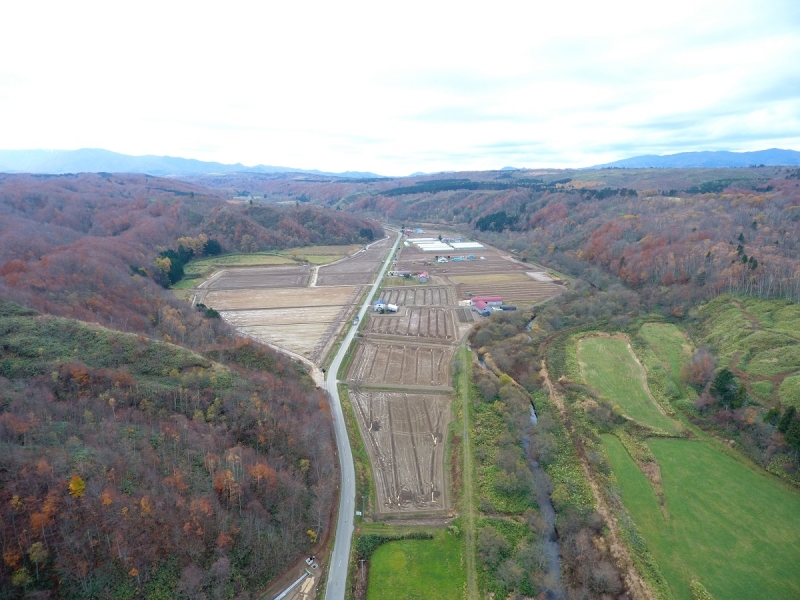 北海道函館開発建設部　今金南地区　金原第1工区区画整理工事